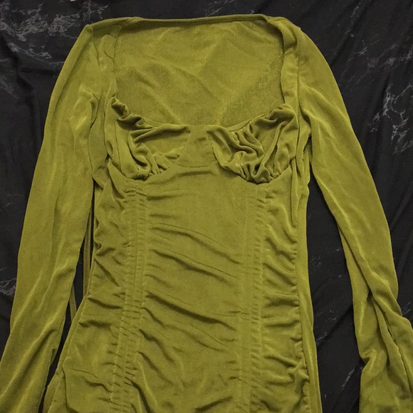 Matcha shiny dress - Picture 6 of 7